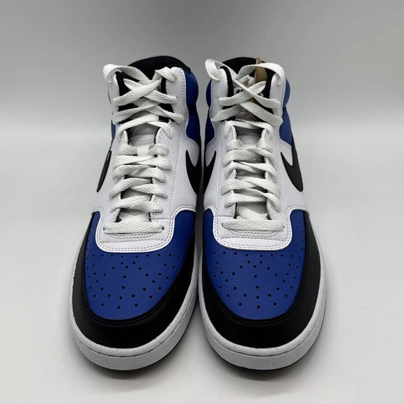 Nike Court Vision Mid NN AF Sneakers Mens 12 Blue/Black/White‎ Shoes FQ8740-480 main image 6